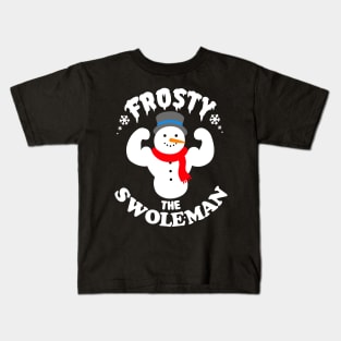 Frosty the Swoleman Kids T-Shirt